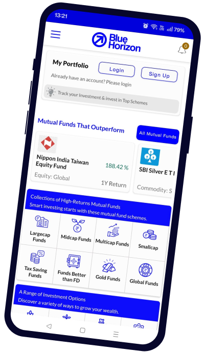 Blue Horizon mobile app